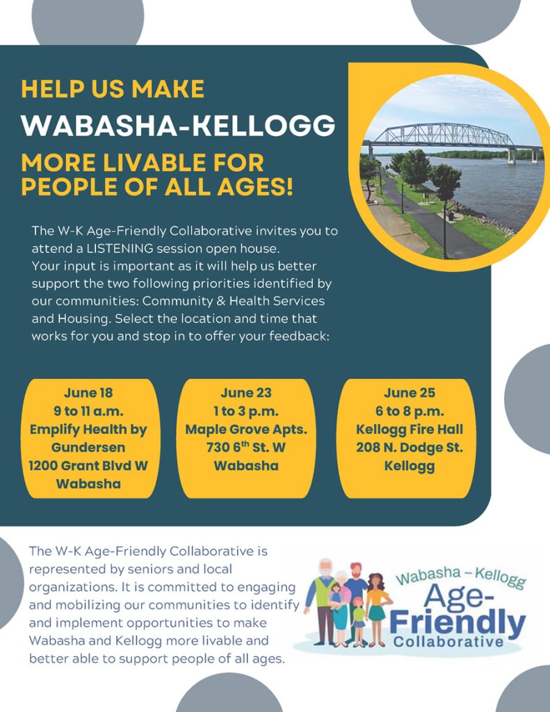 Plan to attend one of the LISTENING Sessions open house