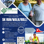 5K Run Walk Roll Flyer