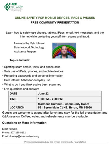 TAP Presentation Flyer