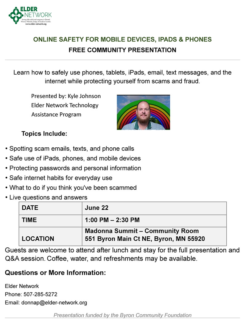 TAP Presentation Flyer