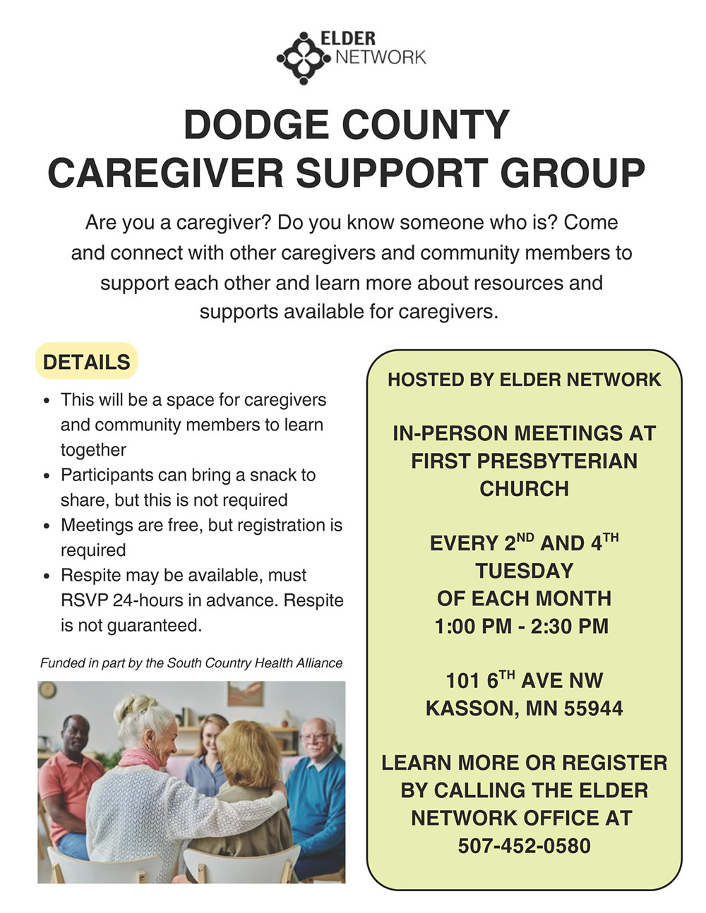 Dodge County Caregiver Support Group