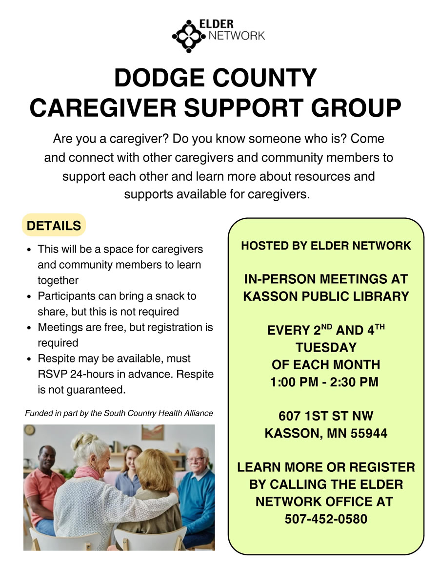 Dodge County Caregiver Support Group